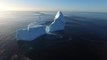 These giant, beautiful icebergs are actually signs of a warm Arctic winter