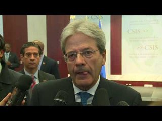 USA - Punto stampa del Presidente Gentiloni a Washington (20.04.17)