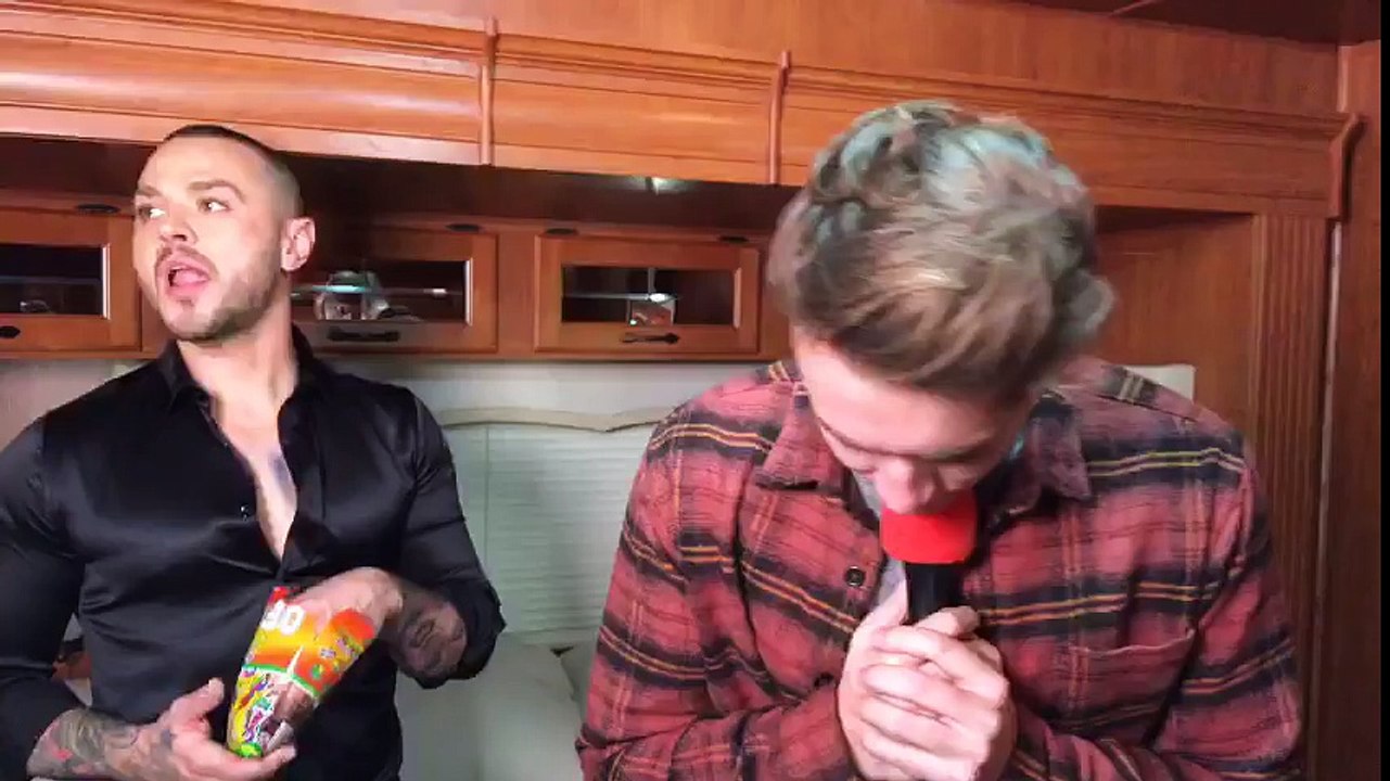 We're live with Busted talking all things Night Driver and X Factor
