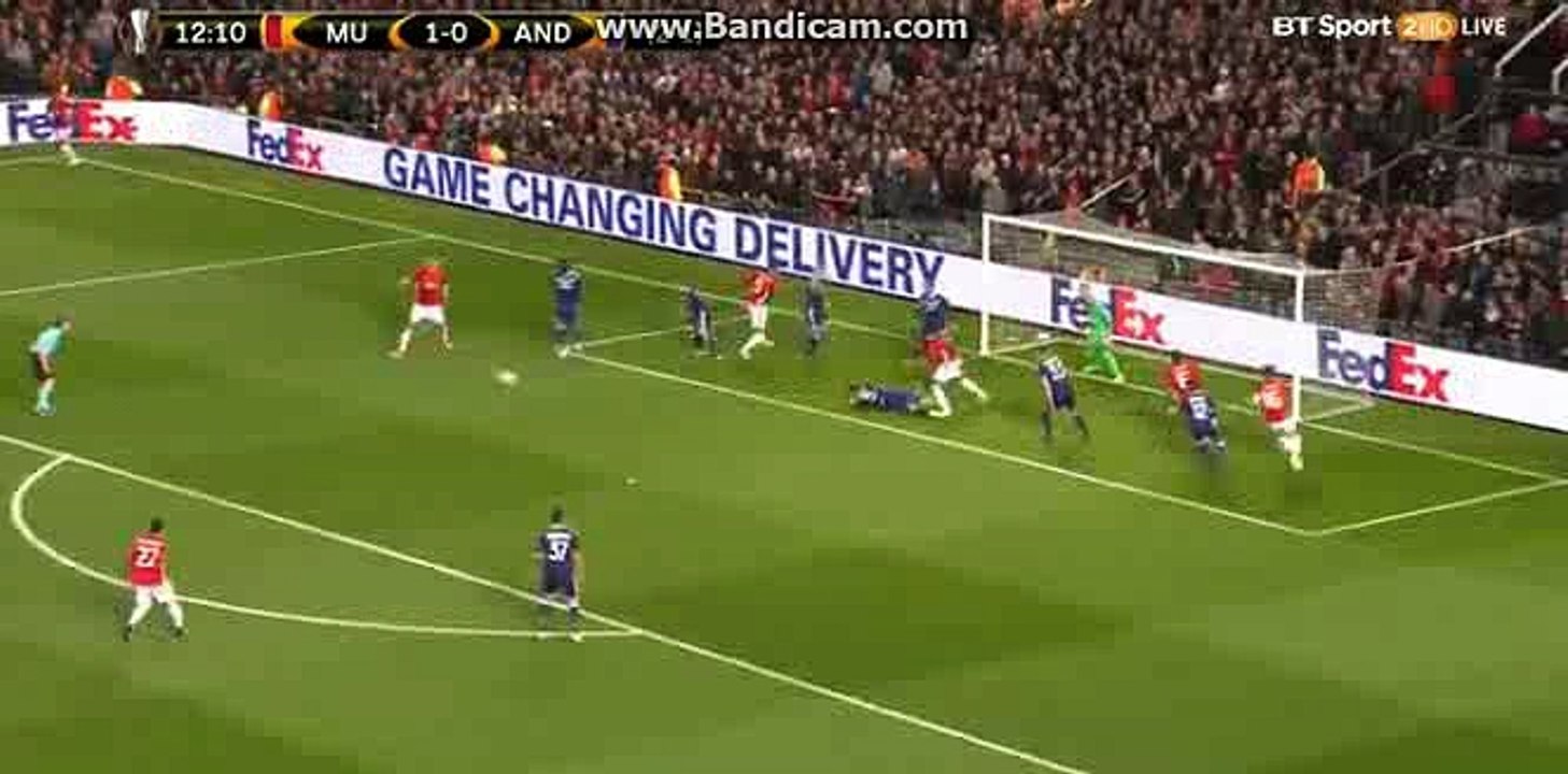 Jesse Lingard Super Shot HD - Manchester United 1-0 Anderlecht - 20.04.2017 HD