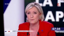 REPLAY. Présidentielle : revivez le passage de Marine Le Pen dans 