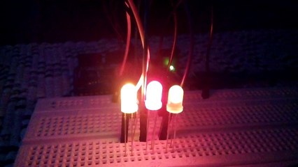 Projeto Efeito Fogo Usando LEDs