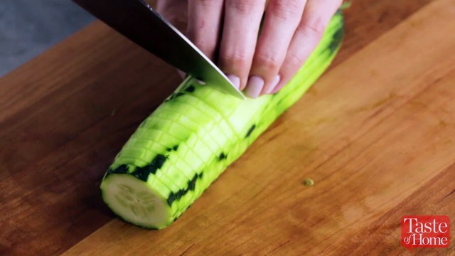 Sour Cream Cucumber Salad