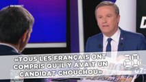 Nicolas Dupont-Aignan: «Tous les Français ont compris qu'il y avait un candidat chouchou»