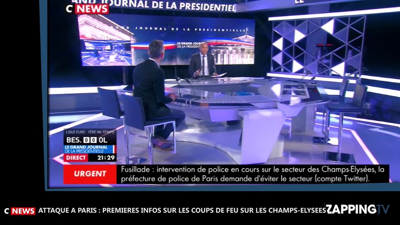 Paris : coups de feu sur les Champs-Elysées, des policiers blessés (vidéo)