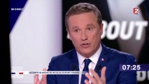 REPLAY. Présidentielle : revivez le passage de Nicolas Dupont-Aignan dans 