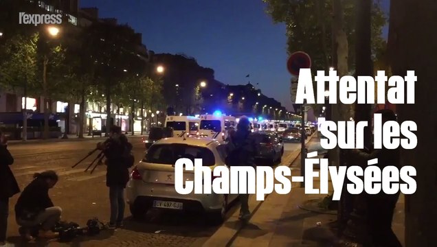 Tirs sur les Champs-Elysées, un policier tué, l'assaillant abattu