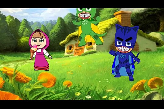 maşa ile koca ayi - maşanın arkadaşları onun dondurmasını çalmışlar maşa ağlamaya başladı 2