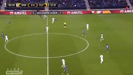 Pione Sisto Goal HD - Genk 0-1 Celta Vigo - 20.04.2017 HD