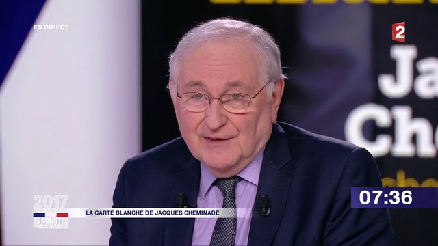 REPLAY. Présidentielle : revivez le passage de Jacques Cheminade dans 15 minutes pour convaincre sur France 2