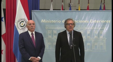 Almagro retoma palabras de Maduro y pide elecciones en Venezuela_