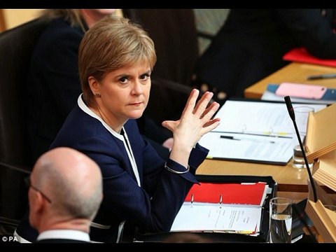 Sturgeon claims the SNP are the only block on the Tories
