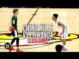 Chino Hills OVERCOME Overrated Chants & Win a CLOSE ONE vs Etiwanda With No LiAngelo Ball!