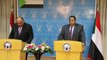 Sudan Dışişleri Bakanı Gandur, Mısırlı Mevkidaşı Şükri Ile Ortak Basın Toplantısı Düzenledi