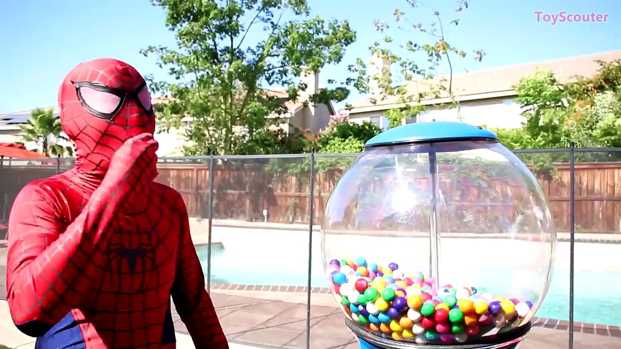 Paw Patrol Chase Loses His Eyes! w_ Spiderman, Olaf, Evil Queen, Skye & Joker in Real Life