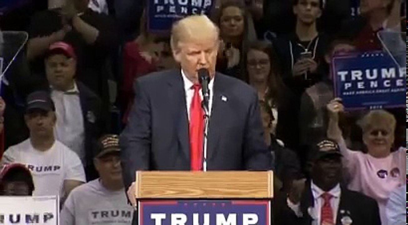 Donald Trump talks about how much he loves Wikileaks