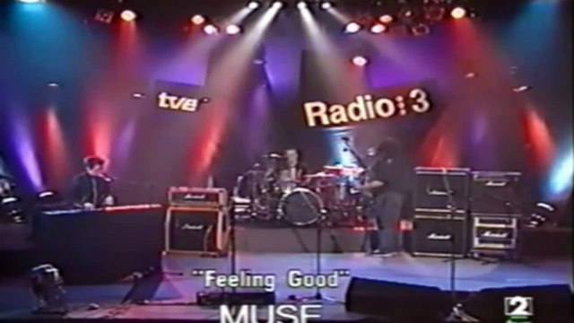 Muse - Feeling Good, Madrid RTVE Radio 3, 04/23/2001