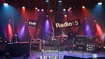 Muse - Sunburn, Madrid RTVE Radio 3, 04/23/2001