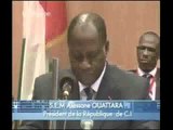le Président Alassane Ouattara a rencontré la communauté Ivoirienne Vivant au Burkina Faso