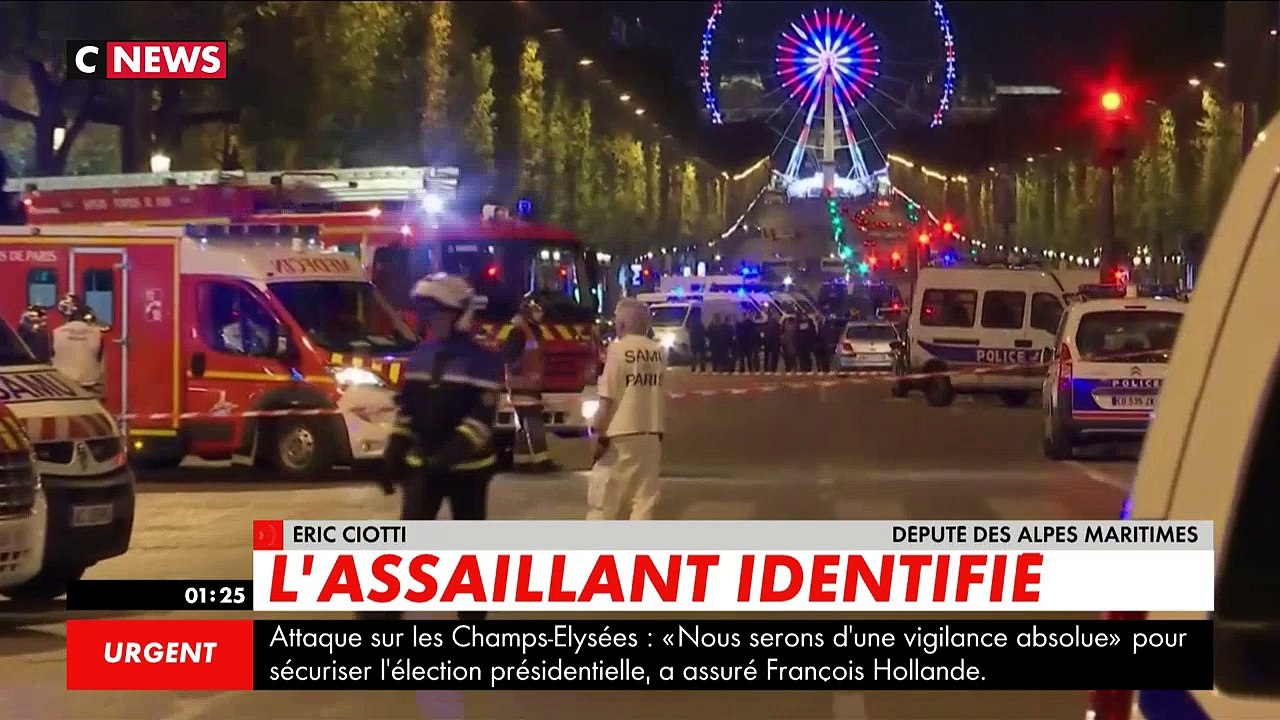 Eric Ciotti réagit sur CNews