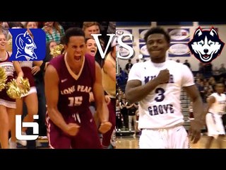 SICK SCORING BATTLE Frank Jackson(Duke) Vs. Alterique Gilbert(UCONN) RAW FOOTAGE HIGLIGHTS