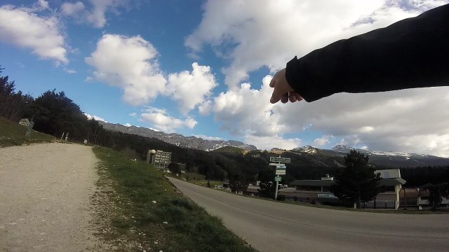 Premiere randonnée sur le massif du Vercors ce mercredi 19 avril 2017 vidéo 6