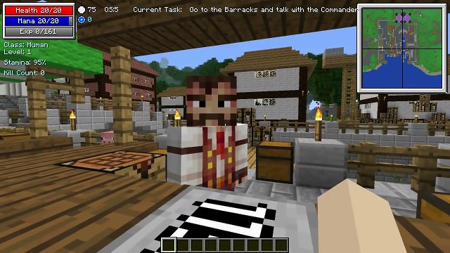 Minecraft The Legend Of Notch (Custom Modded Map) Part 1