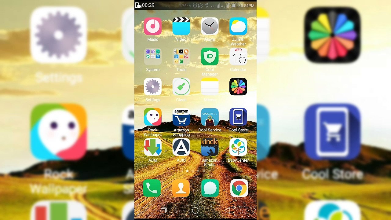 Coolpad Mega Volte off (After Update V030)