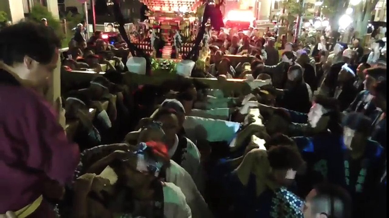 町田天満宮秋季例大祭_3の3・宮入り道中 2016/09/25