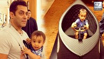 Salman Khan Gives Driving Lessons To Nephew Ahil