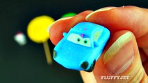 Lollipop Play-Doh Surprise Eggs Cookie Monster Disney Frozen Hello Kitty Cars 2 Lalaloopsy Fluft