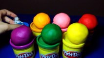 7 Playdoh Surprise Toys, Smurfs Toys