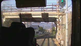 前面展望 一畑電車 3000系3006編成 電鉄出雲市→松江しんじ湖温泉 2016 12 8 part 1/2