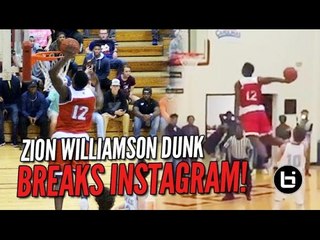 Zion Williamson's Dunk Breaks the Internet... AGAIN!