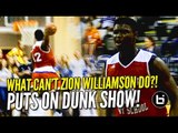 What Can't Zion Williamson Do?! Dunk Show at Oakbrook Prep! 36/21 Raw Highlights!