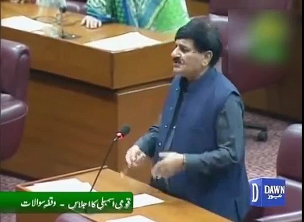 Opposition protest in National Assembly
