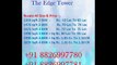 The Edge Tower 3 BHK Corner Flats 1775 Sqft in Dwarka Expressway Ramprastha City 8826997781