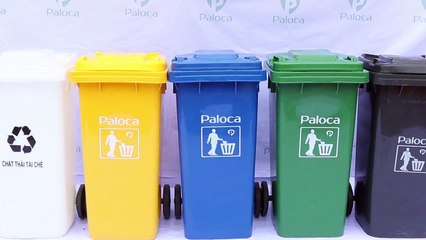 Thùng rác nhựa HDPE 120L