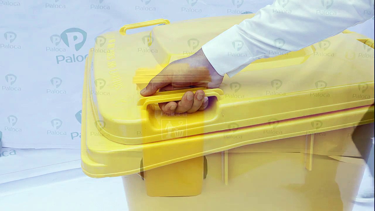 Thùng rác nhựa HDPE 240L