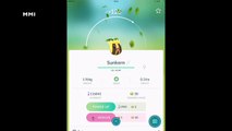 Pokemon Go | Evolving A Sunkern Into A Sunflora