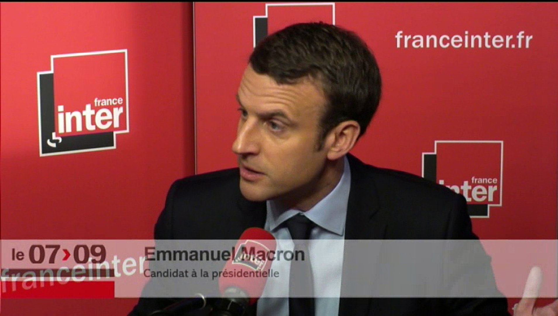 Emmanuel Macron répond aux questions de Patrick Cohen - Vidéo Dailymotion