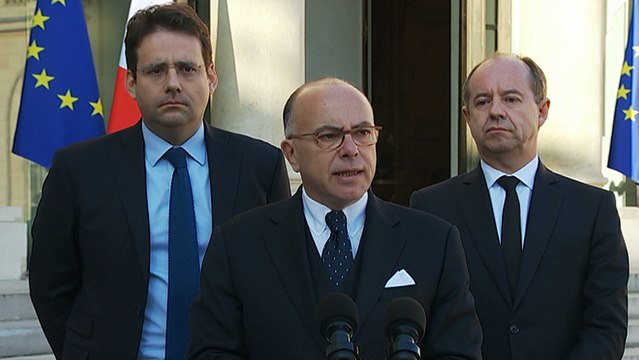 Déclaration de Bernard Cazeneuve à l'issue du conseil de défense et de sécurité