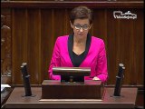 Poseł Anna Wasilewska - Wystąpienie z dnia 20 kwietnia 2017 roku.