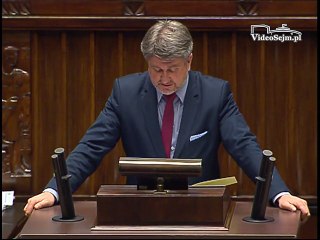 Poseł Bogdan Rzońca - Wystąpienie z dnia 20 kwietnia 2017 roku.
