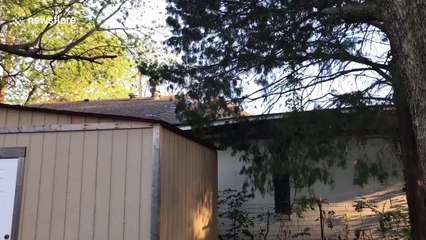 Church roof collapses in Oklahoma City, USA