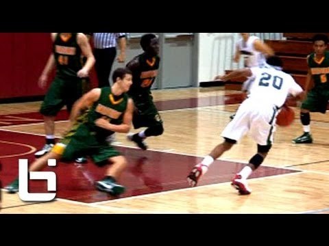 Marcus Lovett Jr Puts Defenders on Skates En Route To 36 Points!! Drops Defender To His Knees!!