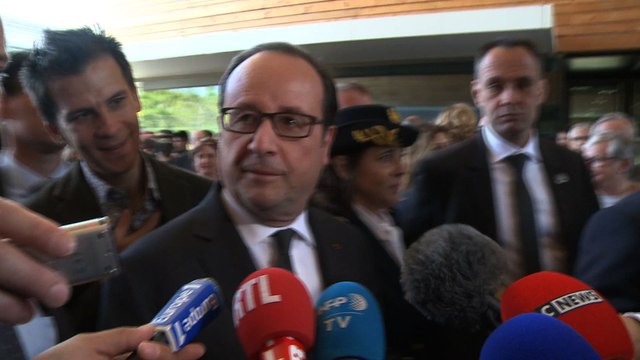 Hollande appelle tous les Français à aller voter