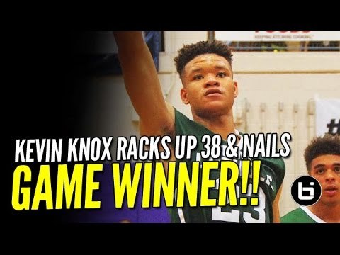 Kevin Knox Hits Game-Winner & Drops 38 Points at #TheJohnWall!!! FULL Highlights!