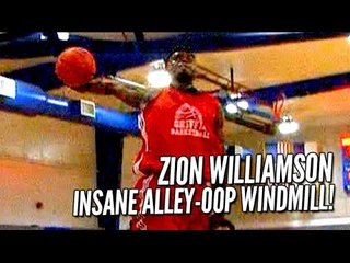 Zion Williamson INSANE Windmill Alley-Oop IN GAME!! Sports Center #1 Play!