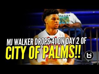 MJ Walker Drops 41 on City of Palms Day 2! Full Highlights!